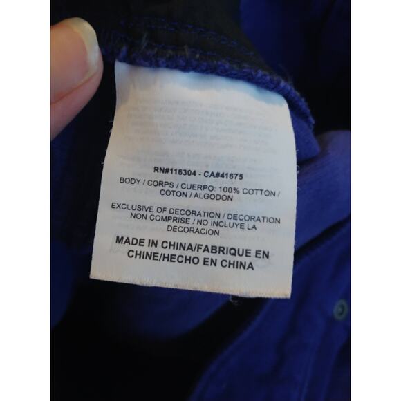 Converse Shorts Cutoff Corduroy Purple Sz. 33 - Picture 4 of 4